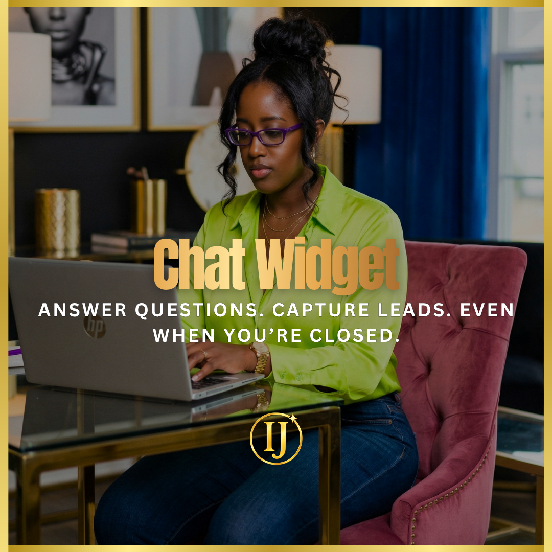 Chat Widget by Ikaneisha J. Answer questions and capture leads even when your business is closed.